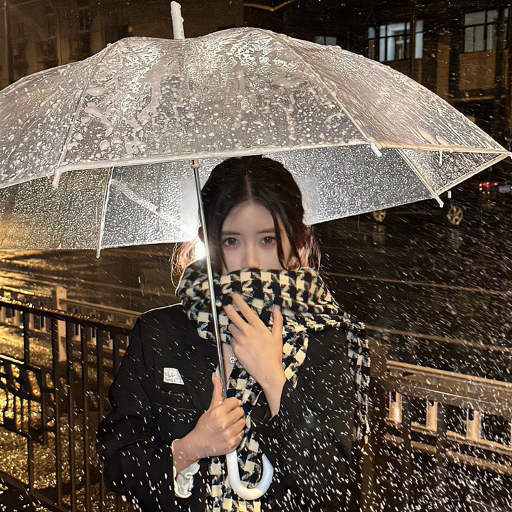 雪中的奇羊